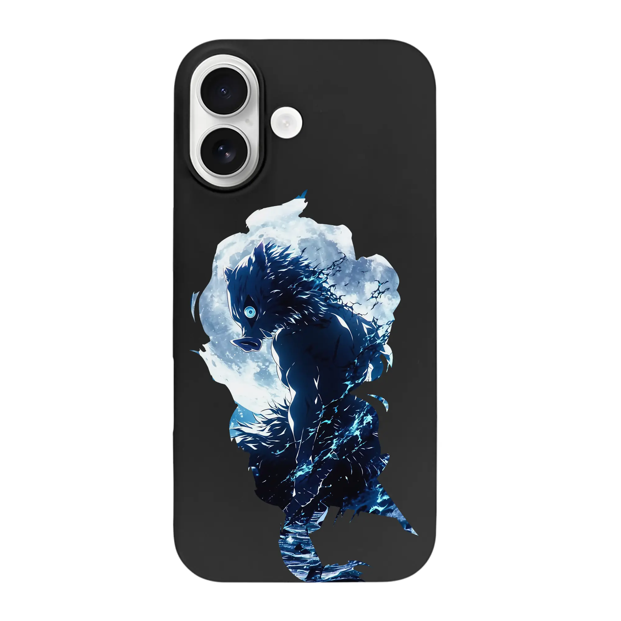 鬼滅の刃 グッズ,嘴平 伊之助 - iPhone 17 シリーズ シリコンケース 薄型 耐衝撃 指紋防止 ソフトタッチカバー 精密フィット 傷防止 保護ケース iPhone 17/17 Air/17 Pro/17 Pro Max 対応